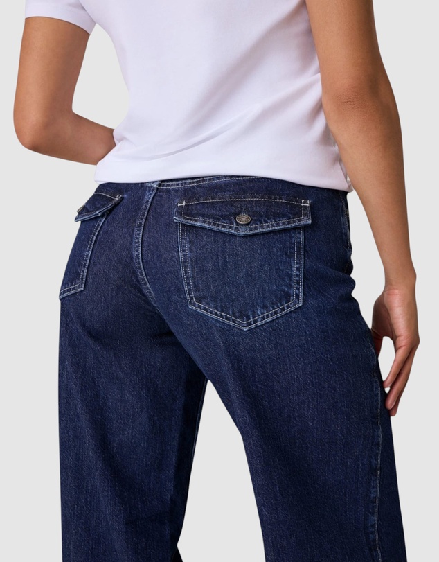 GUESS Jeans - GUESS JEANS G11 Wide Leg Flap Pocket Jeans