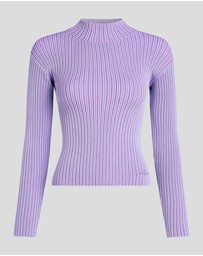 Karl Lagerfeld - Lurex Knit Top