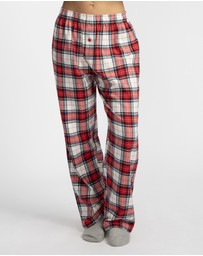 Mitch Dowd - Red Check Flannel Pyjama Pants
