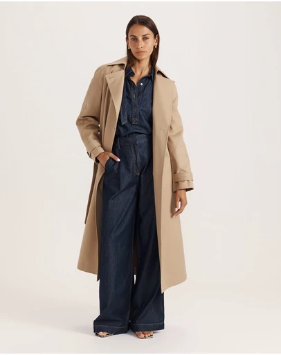 SABA - Aura Classic Trench Coat