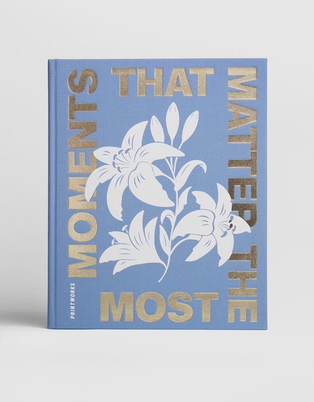 Printworks - Printworks Photo Album-Moments That Matters The Most-Blue
