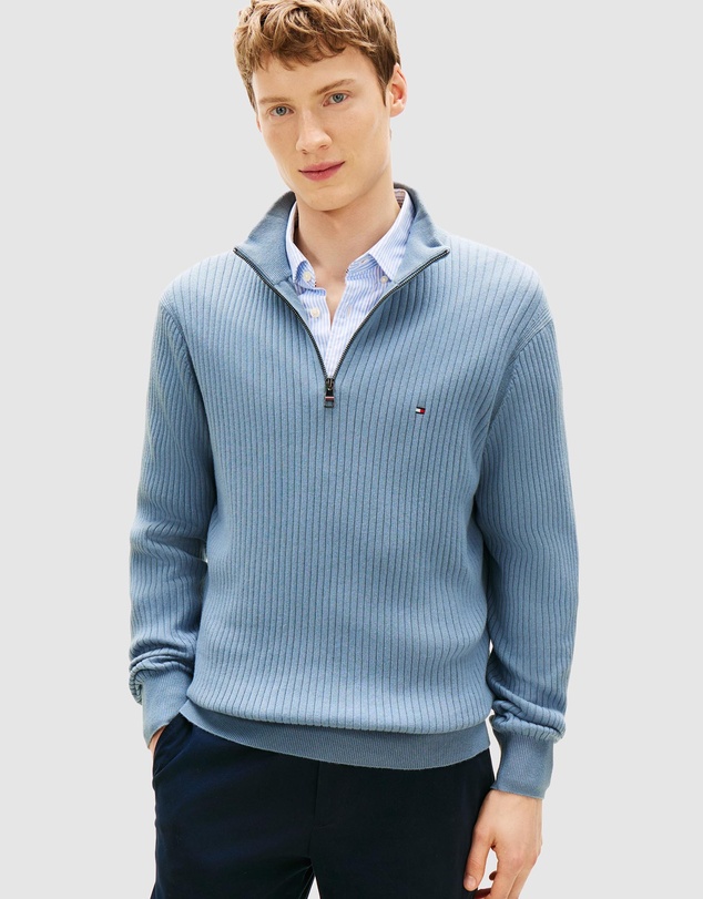 Tommy Hilfiger - Cashmere Quarter-Zip Jumper