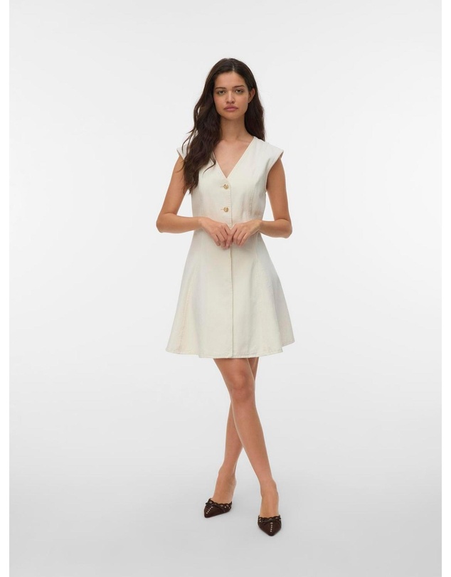 Vero Moda - Malle Buttoned Mini Dress
