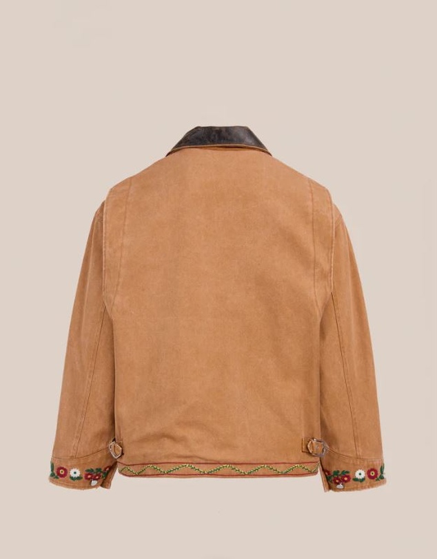 Found - Canvas Embroidered Work Jacket
