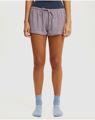 Miccy Check Violet Blue