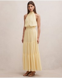 Forever New - Lauren Tiered Halter Neck Maxi Dress