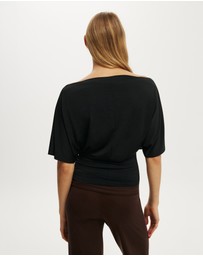 Cotton On - Lana Batwing Short Sleeve Top