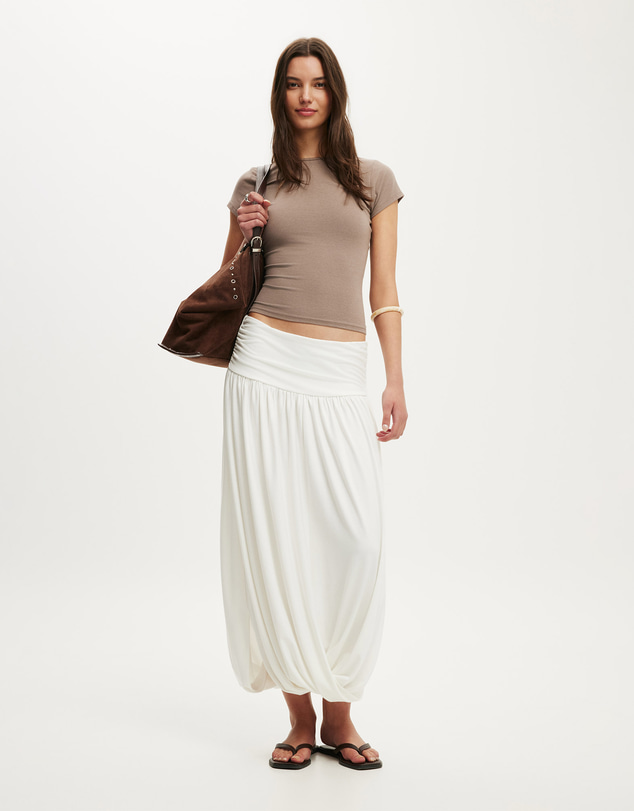 Cotton On - Maple Bubble Maxi Skirt