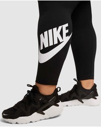 Nike - Plus Sportswear Classic Graphic High-Rise Tights