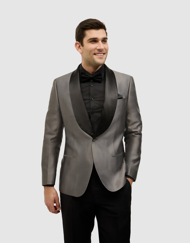 Politix - Black Tie Wool-silk Tuxedo
