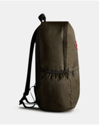 Hunter - Nylon Large Backpack - Dark Olive