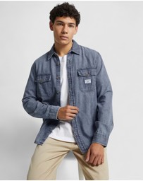 GUESS - GUESS JEANS Regular Denim Shirt