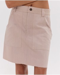 Cloth & Co. - The Short Element Skirt | Mushroom