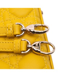 Pre-Loved by Azura Reborn - Pre-Loved Micro Lambskin Cannage Lady Dior