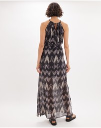 Amelius - Noreen Halter Maxi Dress