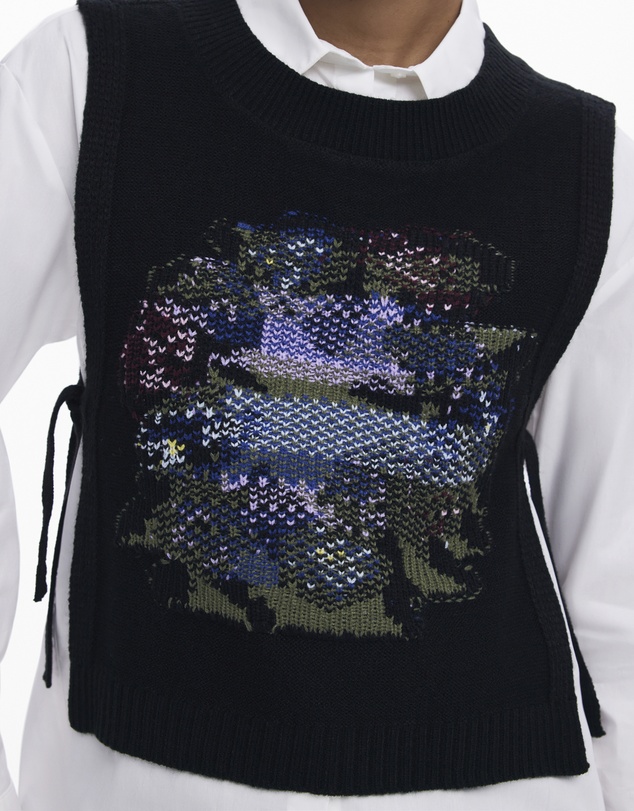 Desigual - 2-in-1 floral shirt