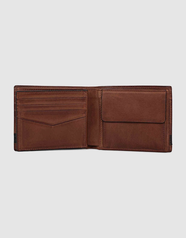Fossil - Quinn Brown Large Coin Pocket Bifold
