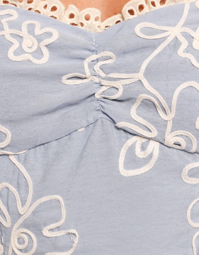 Petal & Pup - Ellise Midi Dress - Blue