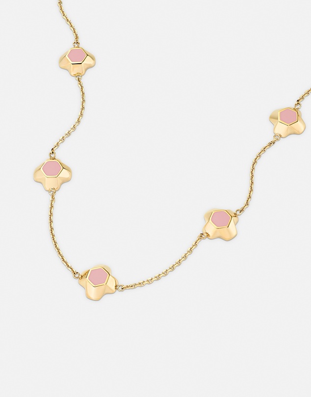 Daniel Wellington - North Star Necklace 7 Small Apricot Enamel