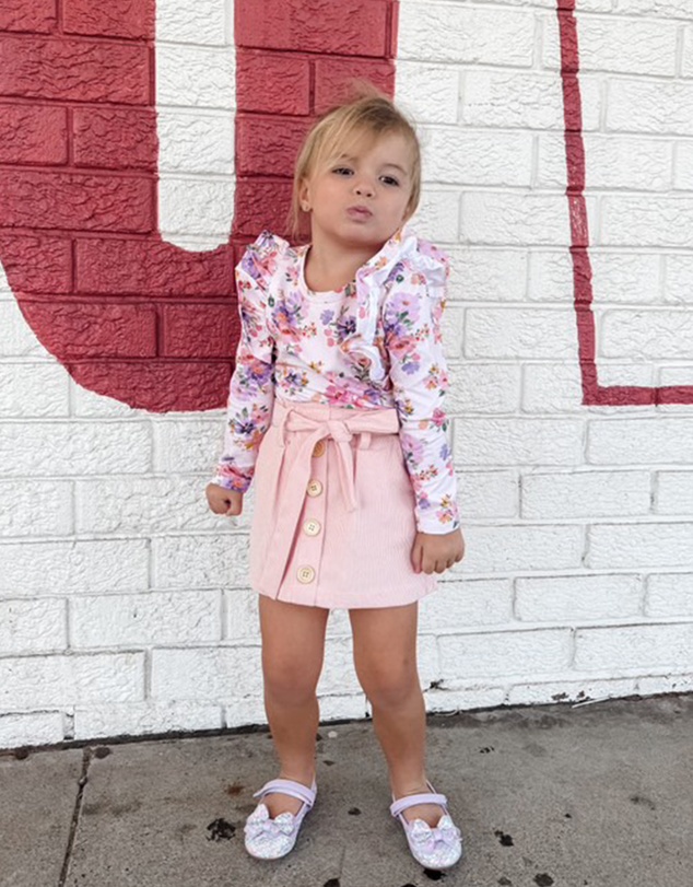 WITH LOVE FOR KIDS - Shimmy Long Sleeve Top - Kids