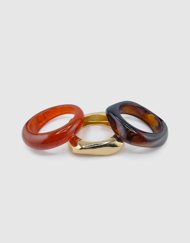 Izoa - Phoenix Bangle Stack
