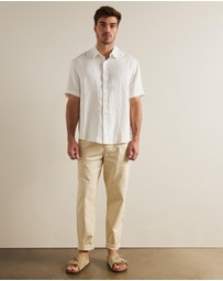 AERE - Euro Resort Linen SS Shirt