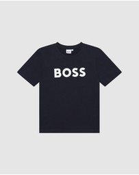 BOSS - Short Sleeve Tee-Shirt - Kids-Teens