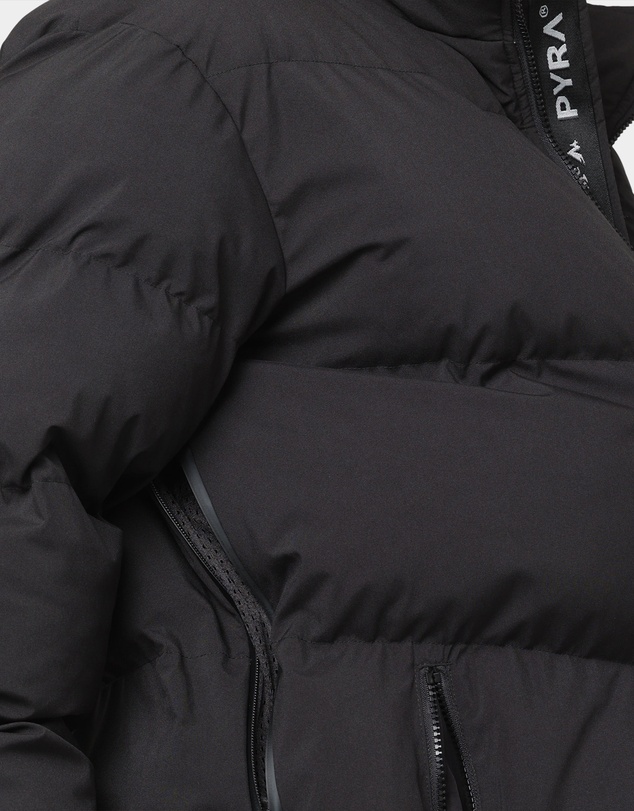 PYRA - Padded Puffa Jacket Black