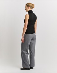 Toorallie - Sleeveless Roll Neck