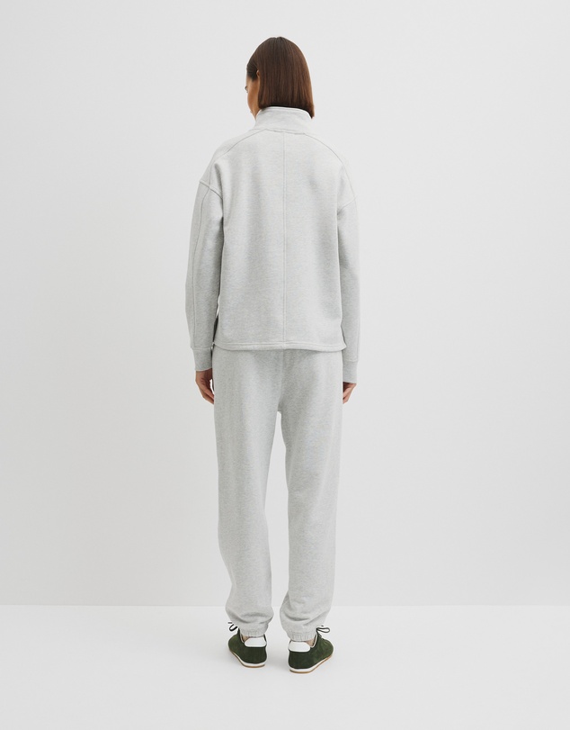 Country Road - Australian Good Earth Cotton Zip Neck Sweat