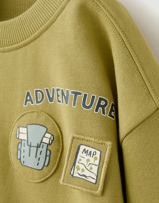 M.N.G - E-Ready Sweatshirt - Babies-Kids