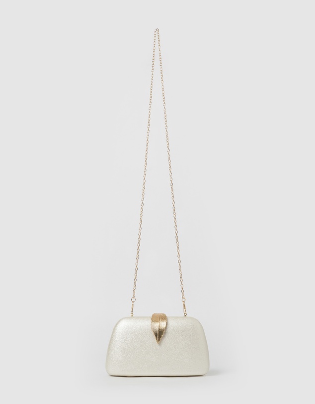 Izoa - Rebecca Clutch Ivory