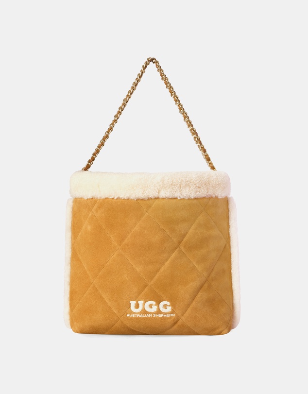 EVERAU - Australian Shepherd Ugg Diana Cow Suede Upper Bags