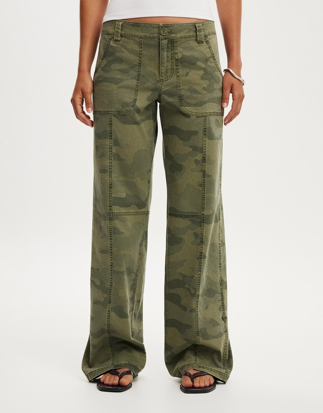 Cotton On - Lexi Low Rise Utility Pant