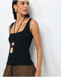 AERE - Square Neck Tank