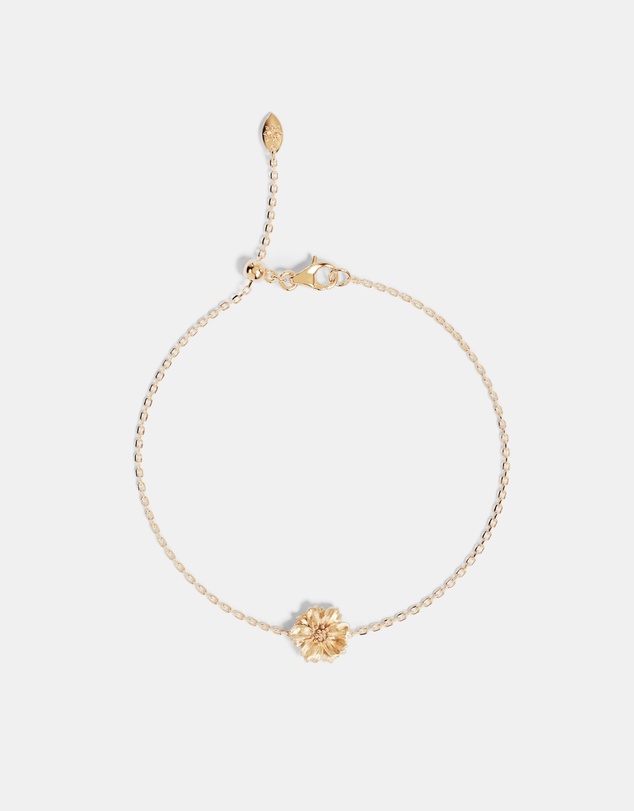 By Charlotte - Birth Flower Bracelet - Cosmos October