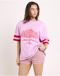 Subtitled - Getaway Stripe Short Sleeve T-Shirt