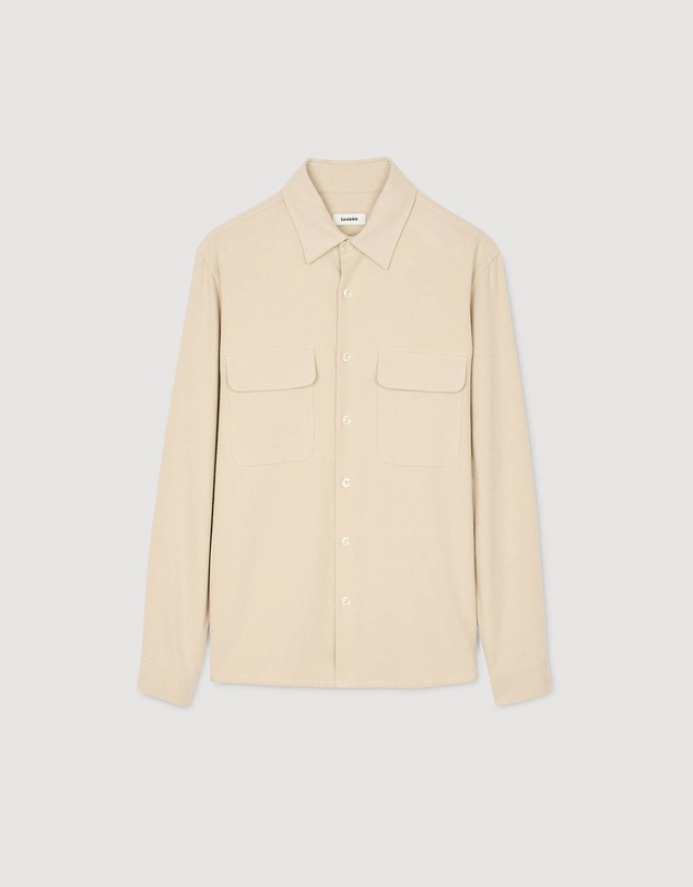 Sandro - Flannel Pocket Shirt