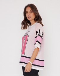 ALEXANDRA - Jessik Top Pink