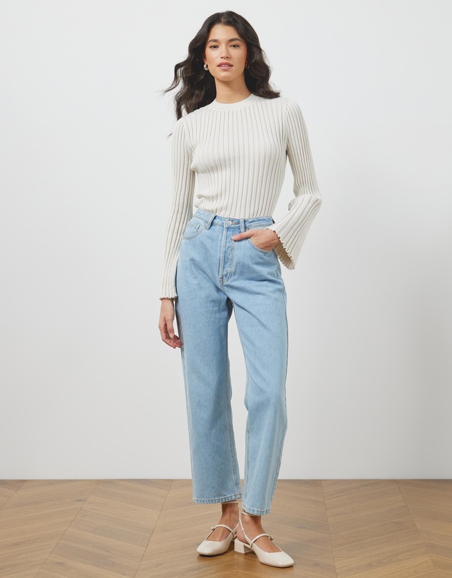 Atmos&Here - Frankie Pleat Knit Top
