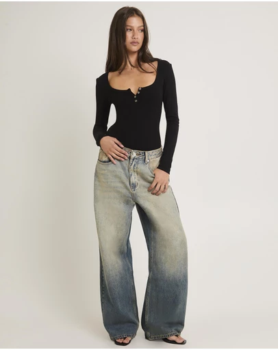 Insight - Rez Maxi Baggy Denim Jeans