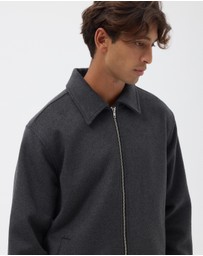 AERE - Wool Double Zip Jacket