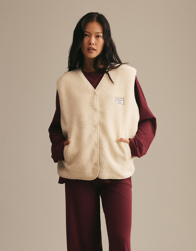 Resting - Double Brushed Flannelette Banksy Vest
