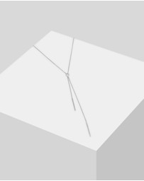 Elli Jewelry - Necklace Y-Look Geo in 925 Sterling Silver