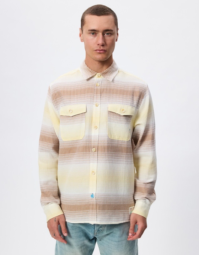 Scotch & Soda - Waffle Structure Stripe Shirt