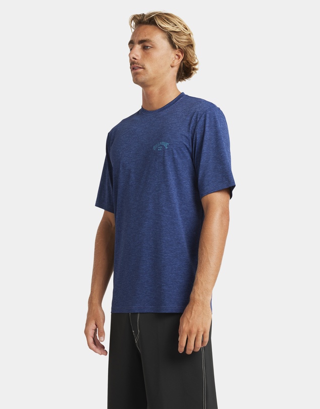 Billabong - Mens Shoreline Loose Fit Short Sleeve Rash Vest