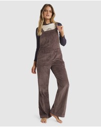 Billabong - Womens Palmy Corduroy Overall