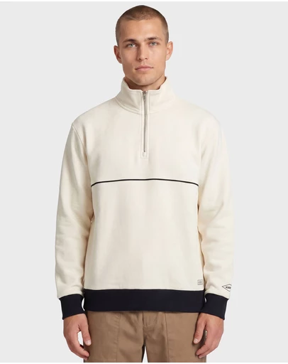Academy Brand - Academy Contrast 1/4 Zip Sweat
