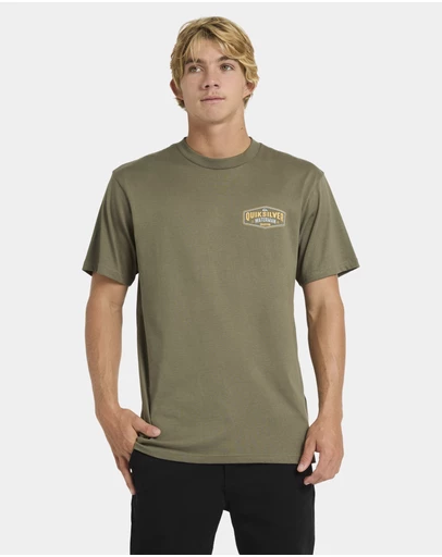 Quiksilver - Mens Classic Hooks T-Shirt