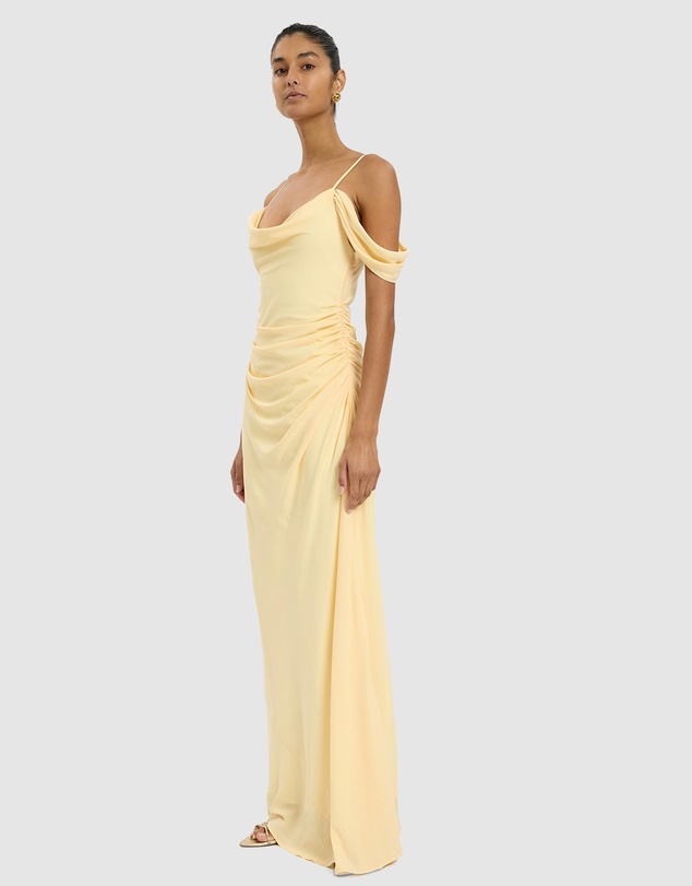 With Harper Lu - Draped Gown